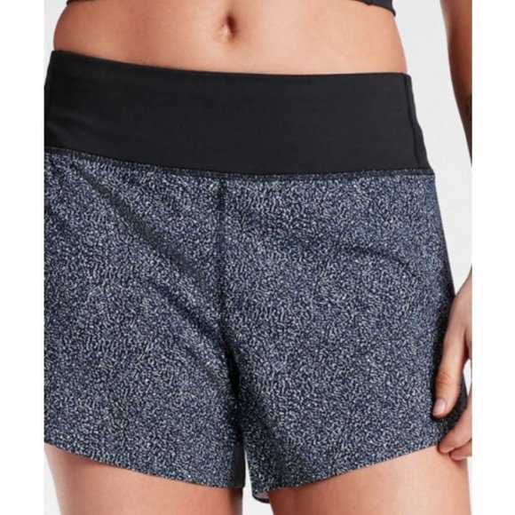 ATHLETA run with it 3.5" short in black static size M - Picture 1 of 6
